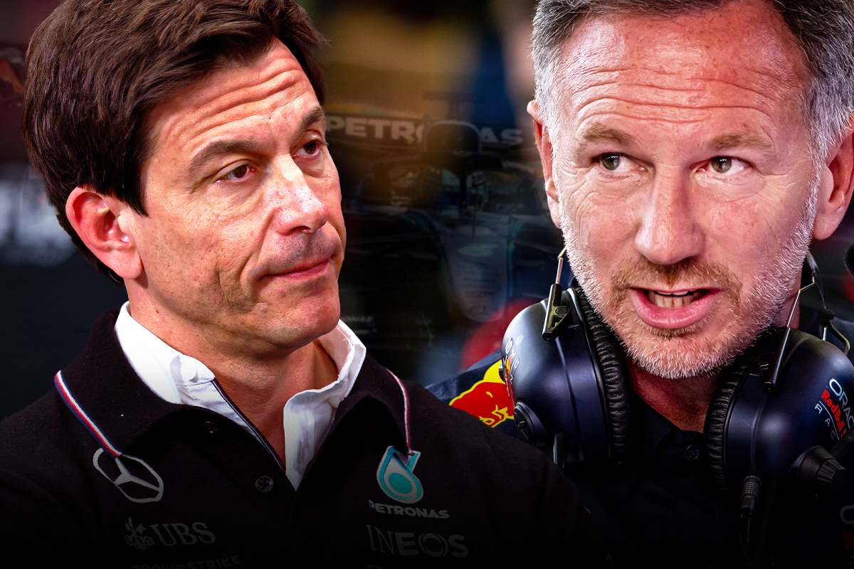 Toto Wolff and Christian Horner caught in heated discussion over Miami GP protest