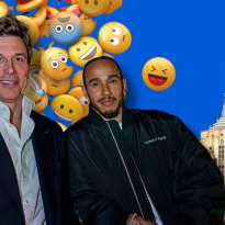 Hamilton and Wolff centre stage as F1 shuts down New York for new emoji launch